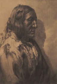 Edward S. Curtis, PLATE 67 Little Wolf Cheyenne, CA, 1904