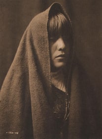 Edward S. Curtis, PLATE 68 Untitled (Tewa Girl), CA, 1905
