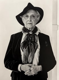 Herb Ritts, Quentin Crisp, New York, 1991