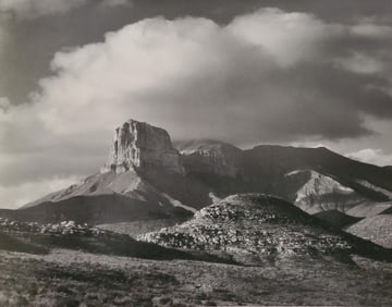 Ansel Adams, El Capitan Peak, Guadalupe Mountains National Park, Texas, 1947