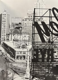 Berenice Abbott, Columbus Circle, 1930s