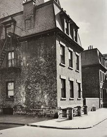 Berenice Abbott, Commerce Street, Nos. 39-41, 1930s