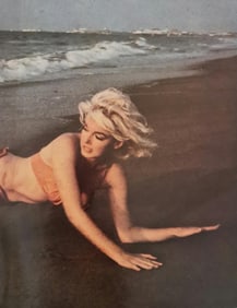 Marilyn Monroe on the beach - 1