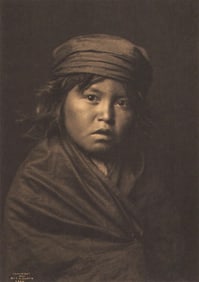 Edward S. Curtis, PLATE 78 Untitled (Young Southwest Child), CA, 1903