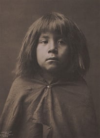 Edward S. Curtis, PLATE 79 A Navaho Child, CA, 1903