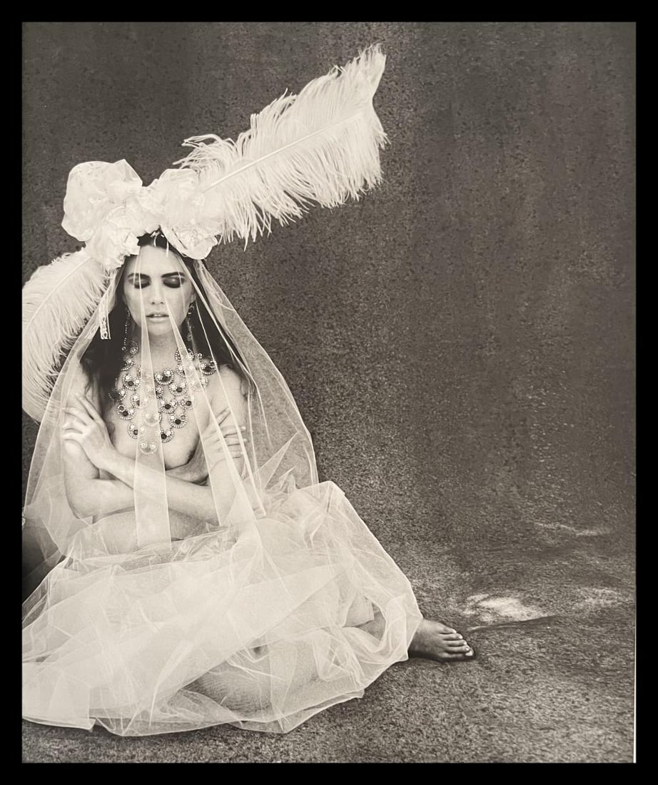 Marc Lagrange, The Veil Of Secrecy, 2000's: Photographer: Marc Lagrange was a Belgian photographer known for his nude portraits of female figures. Lagrange created dream-like and fantastical narrative pictures populated by beautiful nudes that