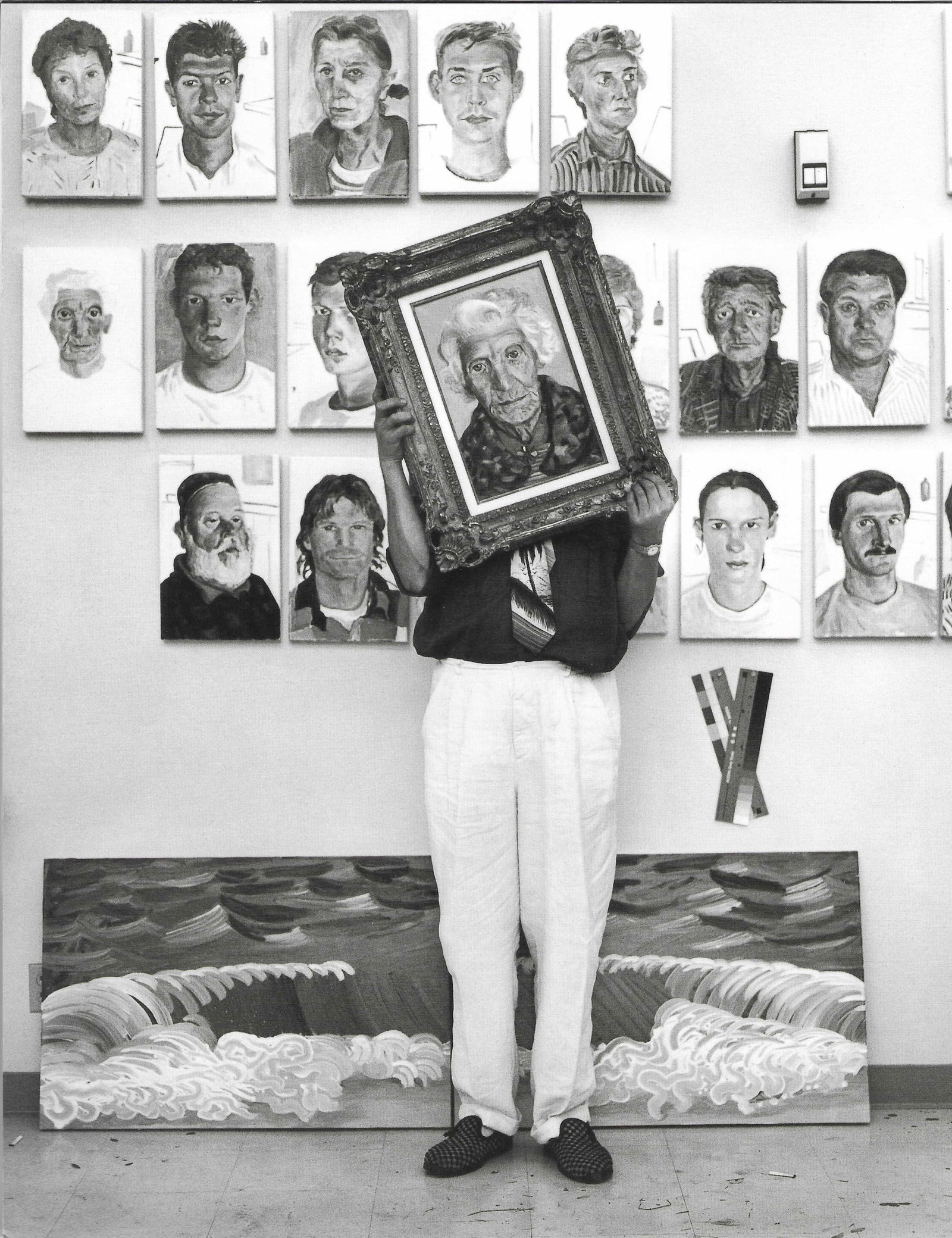 Herb Ritts - David Hockney Los Angeles, 1989 (1 of 1)