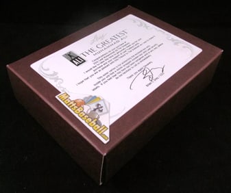 2012 Leaf Muhammad Ali The Greatest Sealed Box with Signed Card