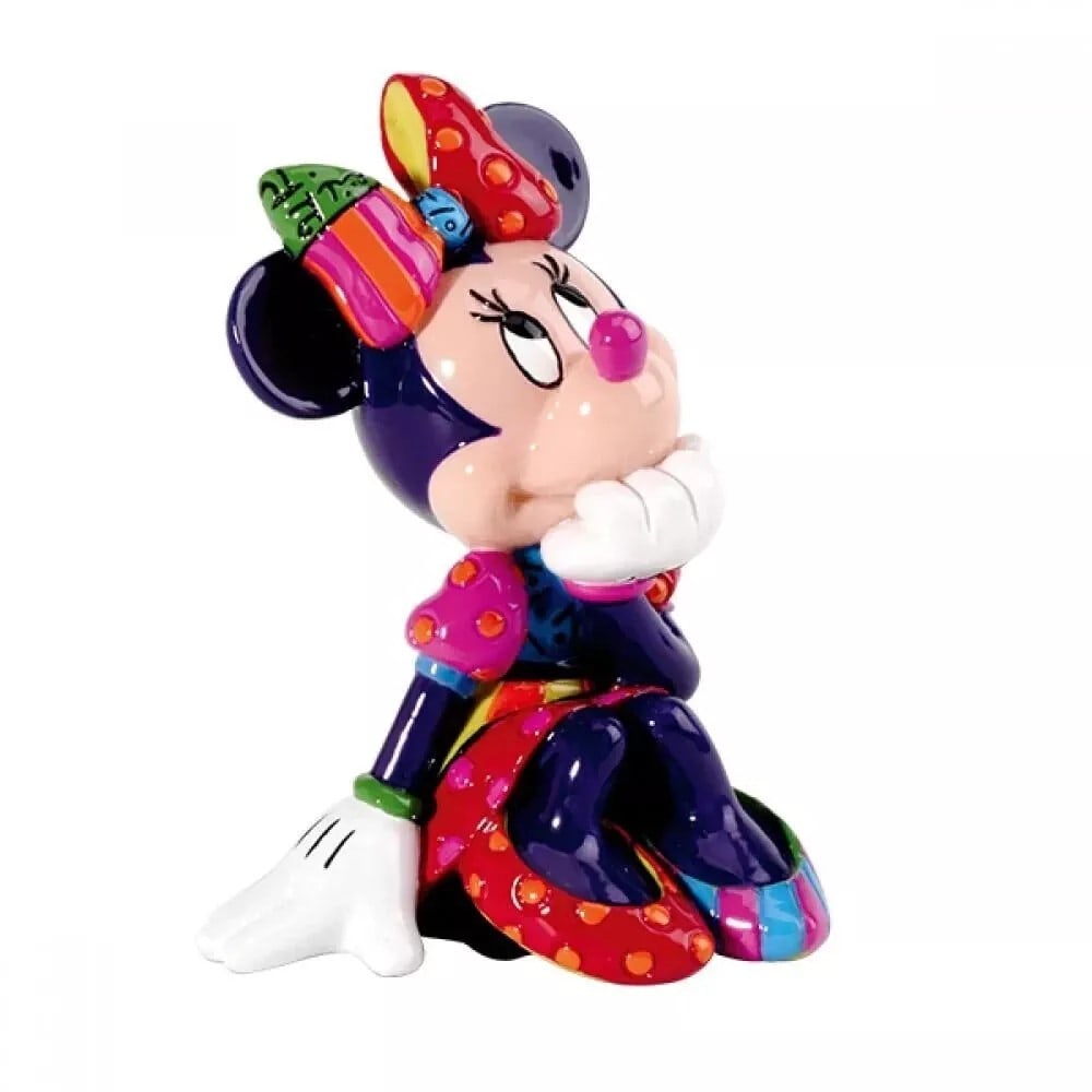 Romero Britto, Minnie Mouse Resin Sculpture (1 of 1)
