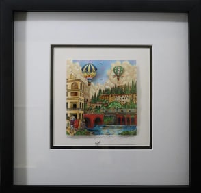 Charles Fazzino, 'Romeo & Juliet', Signed Limited Edition 3D Art Print