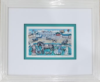 Charles Fazzino, 'Life’s A Horse Race', Signed Limited Edition 3D Art Print