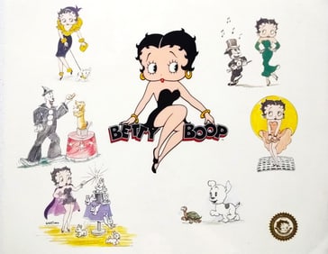 Myron Waldman, 'Bravo Betty', Limited Edition, Sericel 625/1000