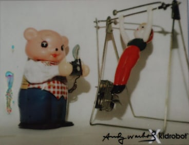 Andy Warhol (After), "Toy" 1983, Framed Estate Polaroid