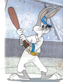 Warner Bros. "Bugs Bunny At Bat" Sericel 1992