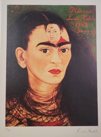 Frida Kahlo 'Diego Und Ich' 1986, Limited Edition Lithograph
