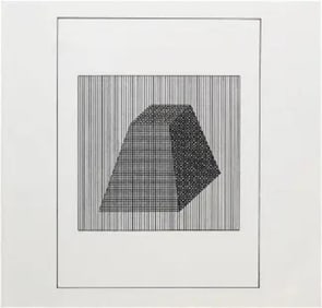Sol Lewitt - Silkscreen From The Suite "Ficciones"