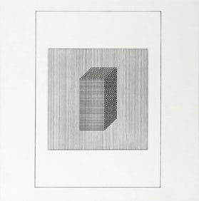 Sol Lewitt - Silkscreen From The Suite "Ficciones"