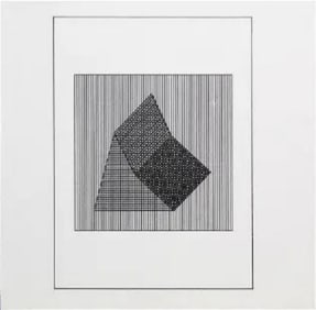Sol Lewitt - Silkscreen From The Suite "Ficciones"
