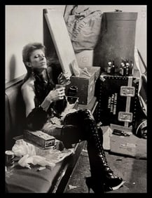 Terry O'neill, Backstage at The Marquee Club during David Bowie's last Ziggy Stardust performance