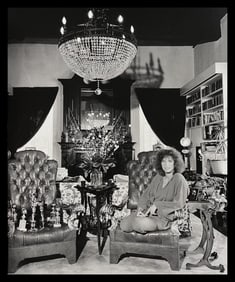 Terry O'neill, Barbra Streisand at Home In Los Angeles, 1977