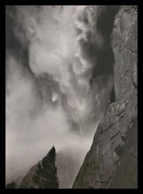 Ansel Adams, Base of Upper Yosemite Fall, Yosemite National Park, California, C. 1950