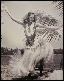 Adolphe Sylvain, Jeanine Tehani At Pirae, 1957