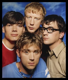 Terry O'neill, Britpop group Blur, mid 1990s