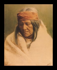 Edward S. Curtis, FIG. 25 Two Bear Woman Piegan, 1900 - 1