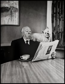 Phillipe Halsman, Alfred Hitchcock, 1974 - 1