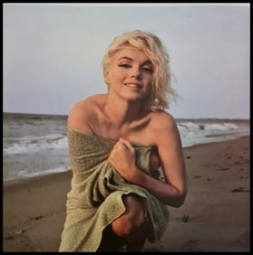 Marilyn Monroe at the beach