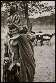 Sebastiao Salgado, A Himba group in Orutanda, Namibia, 2005