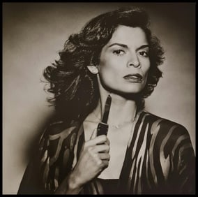 Terry O'Neill, Bianca Jagger In Publicity For Success, Munich, 1978