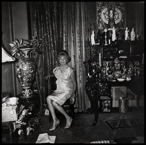 Diane Arbus, A widow in her bedroom, N.Y.C., 1963