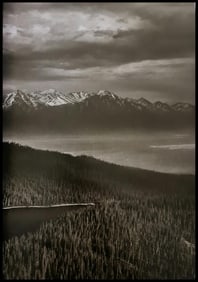 Sebastiao Salgado, A lake on Wolverine Plateau, Kluane National Park, Canada - 1