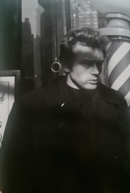 Dennis Stock, James Dean in shade, NYC