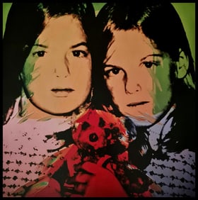 Andy Warhol, Abby and Robin Weisman, 1977