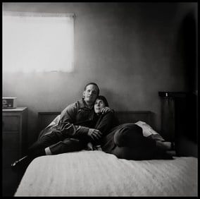 Diane Arbus, Blind Couple in their bedroom, Queens, N.Y., 1971