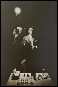 Terry O'Neill, Dean Martin Preparing To Go On Stage At A Las Vegas Night-Club, 1971