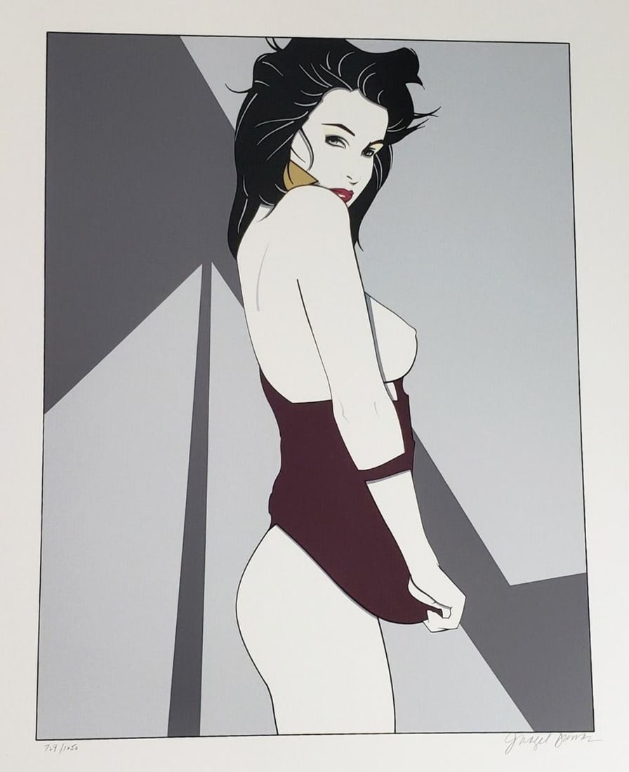 Patrick Nagel, From The The Playboy Portfolio Ii, 1989 Signed And Numbered 2 (1 of 1)