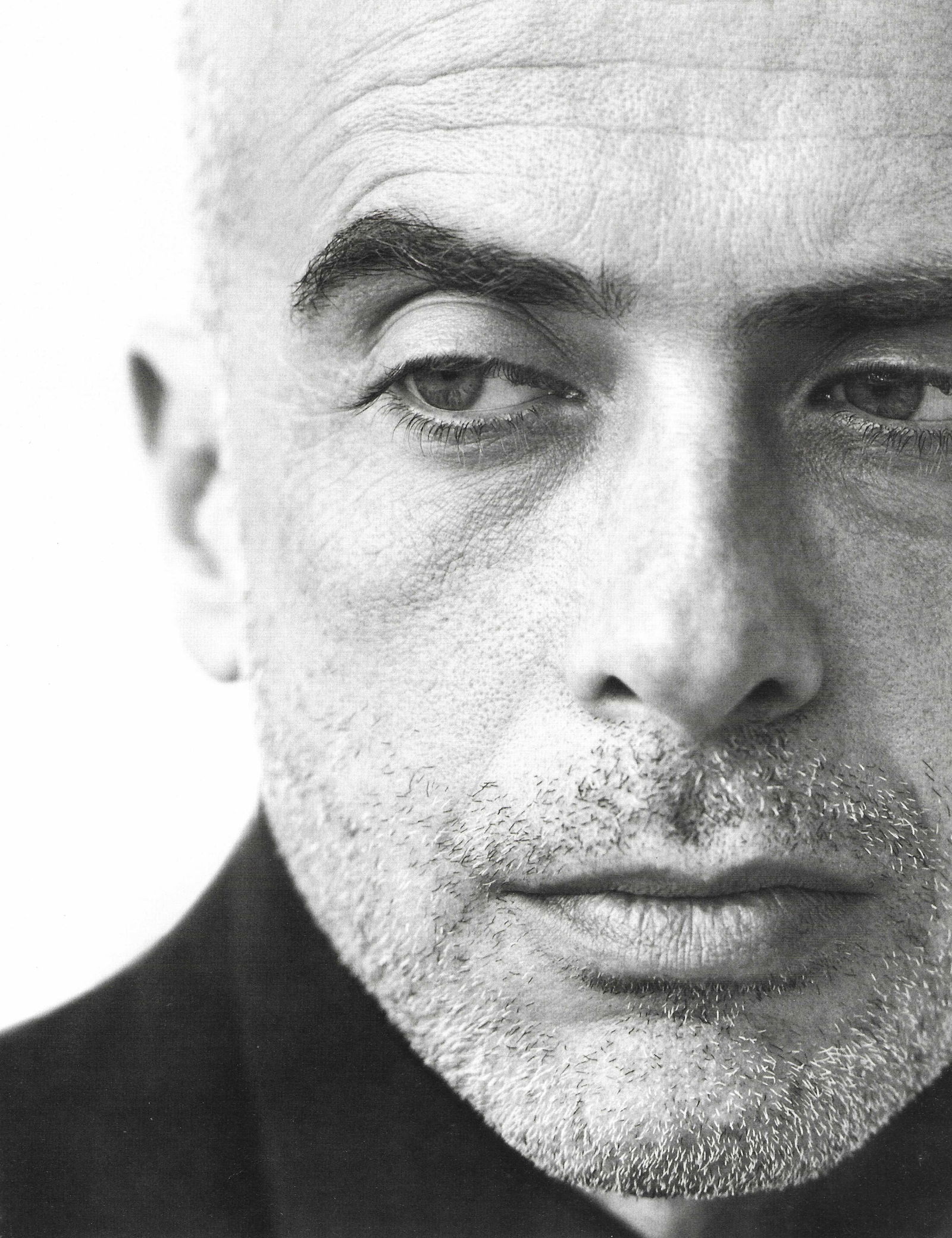 Herb Ritts Francesco Clemente New York, 1994: Photographer: Herbert "Herb" Ritts (American, 1952 - 2002) - renowned fashion, art and celebrity photographer. Title: Francesco Clemente New York Date Of Negative: 1994 Type Of Print: Fine Duotone Pho