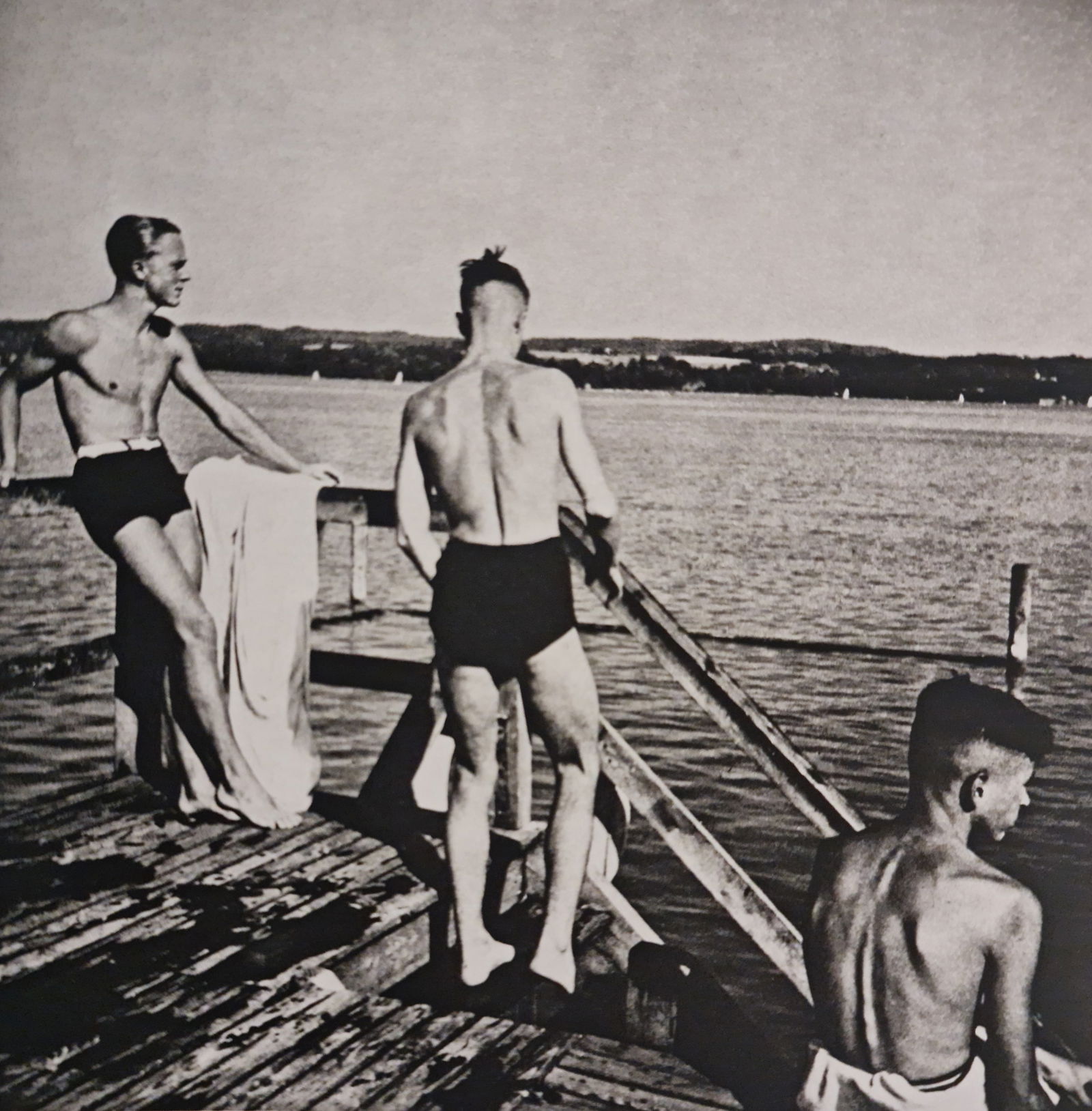 Herbert List, Starnberger See, Germany, 1934: Title: Herbert List, Starnberger See, Germany, 1934 Type: Sheet-Fed Photogravures Year: 1988 Publisher: Twin Palms Publishers Size: 9" x 9" Print Origin: Japan Condition: Excellent