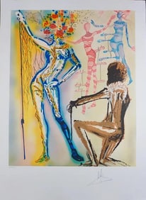 Salvador Dali 'Fashion Designer' 1980, Signed & Numbered Lithograph