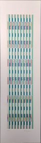 Yaacov Agam, Vertical Orchestration, Serigraph Signed & Numbered 45/54