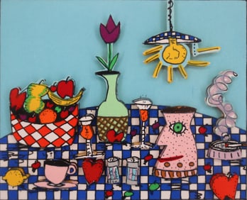 James Rizzi, Lunchbreak, 3D Signed Limited Edition 1988