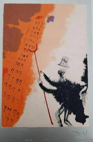 Salvador Dali, 'The Architect' From The Professions Series, Signed Limited Edition Screen Print