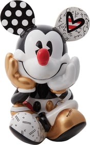 Disney By Romero Britto 'Midas Mickey Mouse Sitting' 14.76 Inch