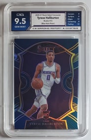 Tyrese Haliburton Rookie Card Gem Mint 9.5