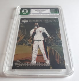 Michael Jordan Upper Deck Gem Mint 9
