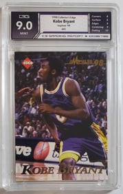 Kobe Bryant Collectors Edge Card Gem Mint 9