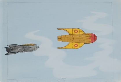 Flash Gordon, Original Hand-Painted Production sericel